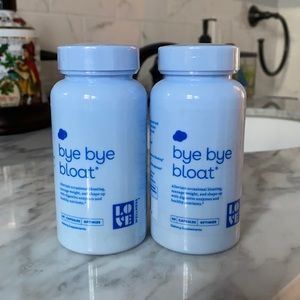 Love Wellness Bye Bye Bloat Capsules new and sealed